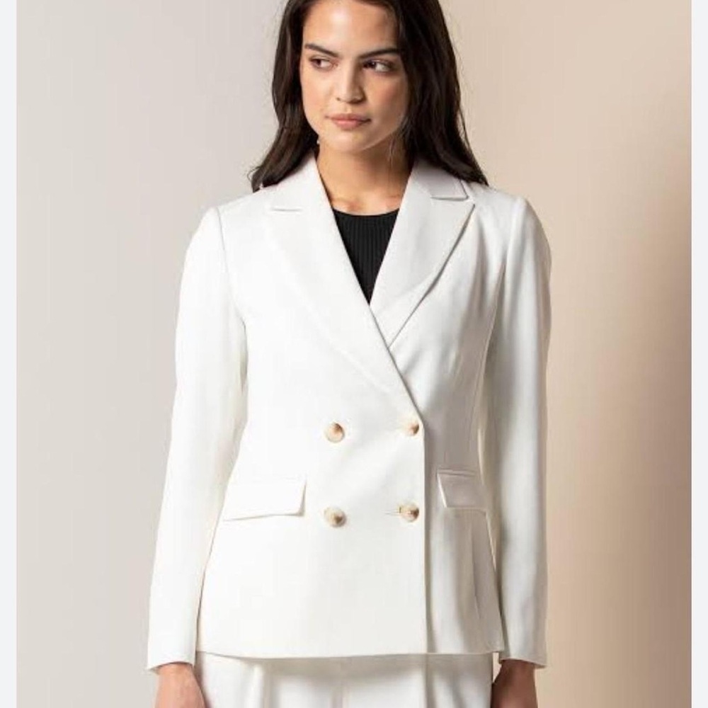 Jade by Melody Tam white blazer